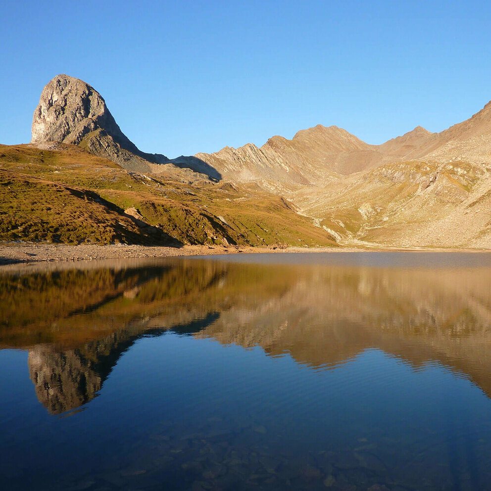 Bödensee bei der Reichenbergerhütte Der Bödensee bei der Neuen Reichenbergerhütte in St. Jakob i. D..