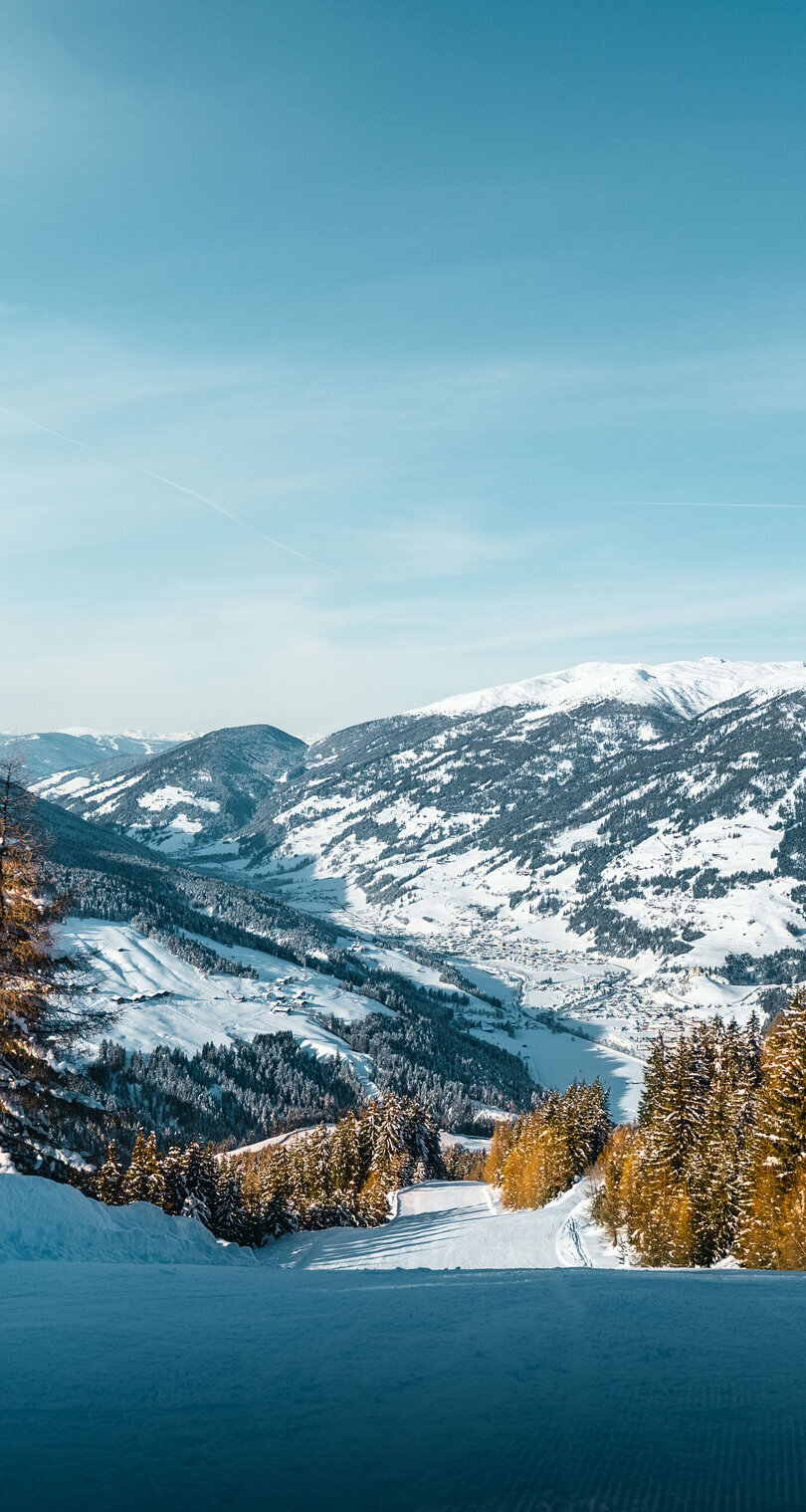 Skifahren in Kartitsch Jänner Majestätische Aussicht beim Skifahren in Kartitsch