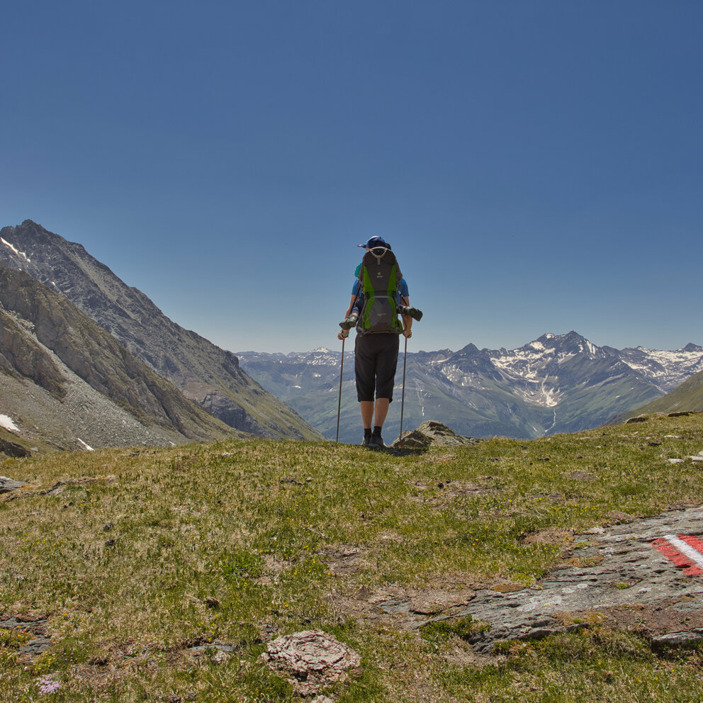 Wandern im Timmeltal Wandern Richtung Eissee und Eisseehütte
