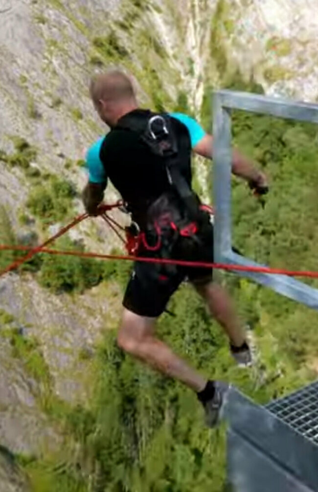 Teufelssprung Seilschwinge Teufelssprung Seilschwinge