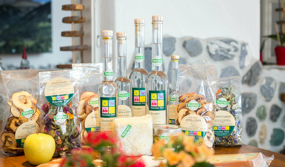 Regionsprodukte Eine große Auswahl