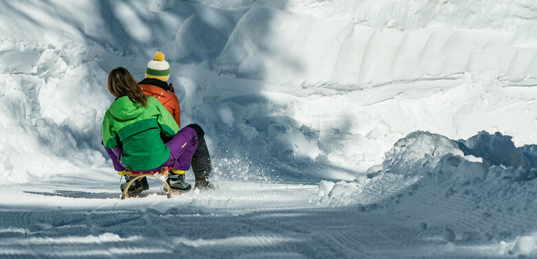 Rodeln in Osttirol Zweier-Rodel in Osttirol