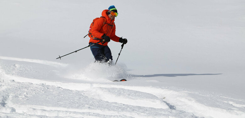Steve House Freeriden in Osttirol Steve House beim Freeriden in Osttirol