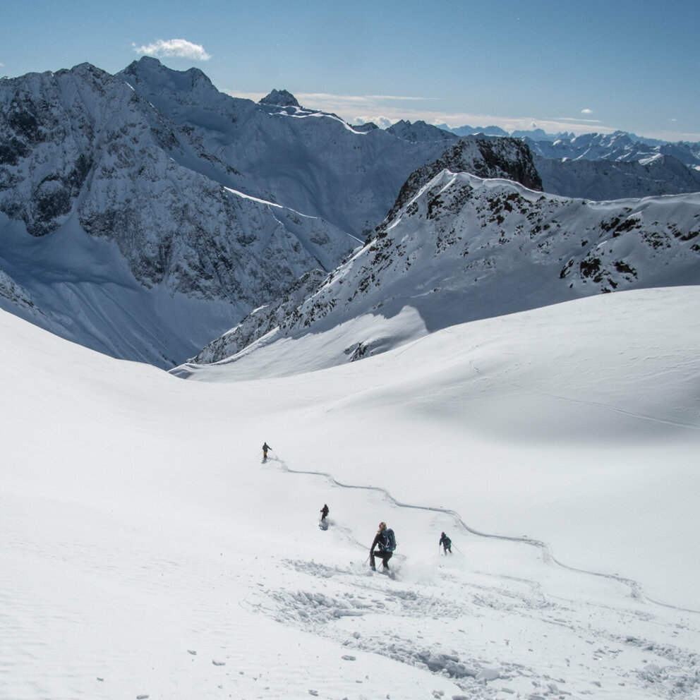 Blick aufs Böse Weibl im Nationalpark Hohe Tauern