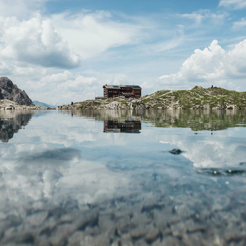 Karlsbader Huette Laserzsee Karlsbader Huette Laserzsee