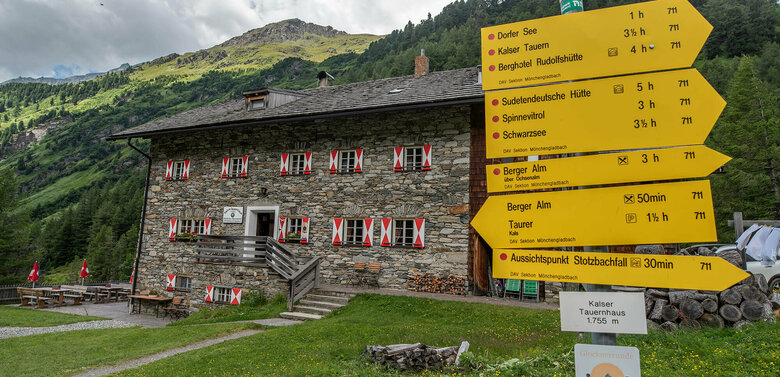 Etappe 2 - Kalser Tauernhaus Kalser Tauernhaus