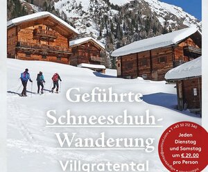 Geführte Schneeschuhwanderung Villgratental