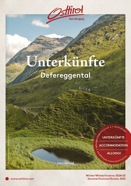 Unterkünfte im Defereggental