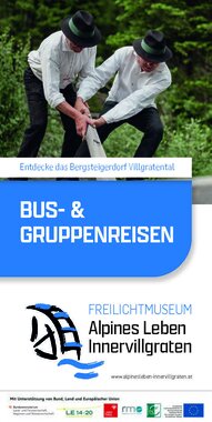 Busfolder Alpines Leben