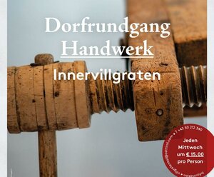 Dorfrundgang Handwerk Innervillgraten