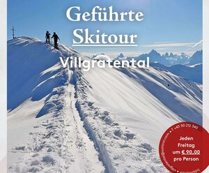 Geführte Skitour Villgratental